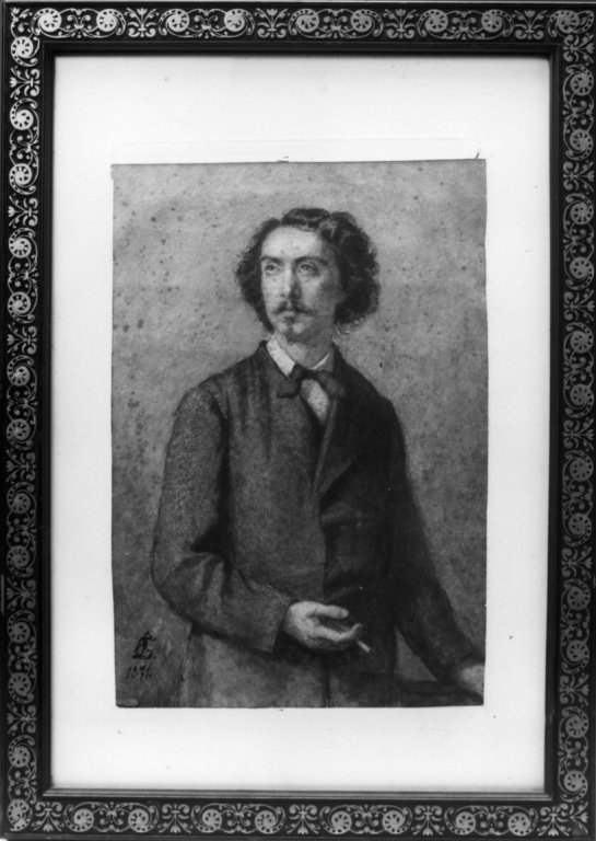 Ritratto di Giovanni Sgambati (dipinto) - ambito romano (sec. XIX)
